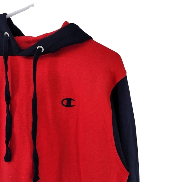 Champion Men's Powerblend Colorblocked Hoodie - S - Picture 3 of 7